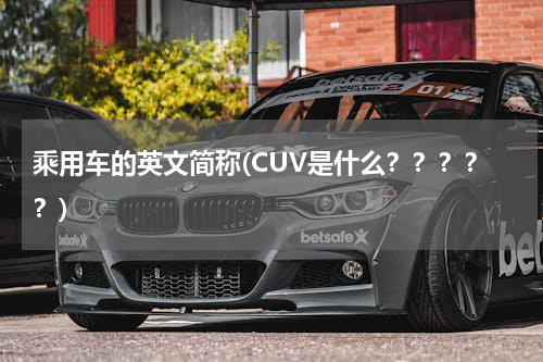 乘用车的英文简称(CUV是什么？？？？？)