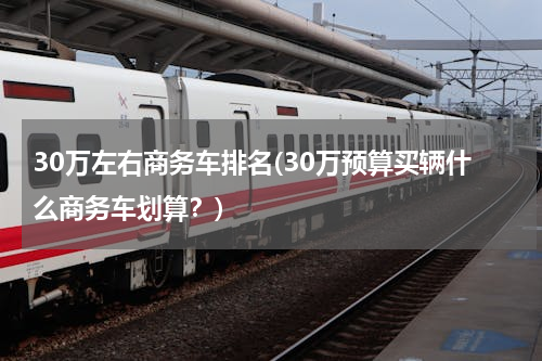 30万左右商务车排名(30万预算买辆什么商务车划算？)