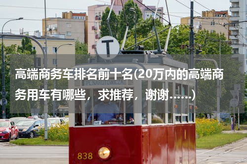 高端商务车排名前十名(20万内的高端商务用车有哪些，求推荐，谢谢……)