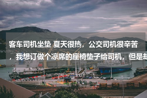 客车司机坐垫 夏天很热，公交司机很辛苦，我想订做个凉席的座椅垫子给司机，但是却不知道尺寸跟咱们一般的车辆是否一样