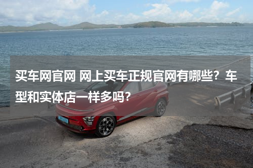 买车网官网 网上买车正规官网有哪些？车型和实体店一样多吗？