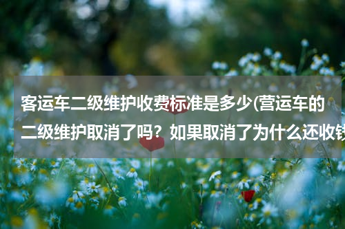 客运车二级维护收费标准是多少(营运车的二级维护取消了吗？如果取消了为什么还收钱呢)