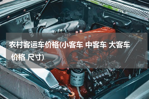 农村客运车价格(小客车 中客车 大客车 价格 尺寸)