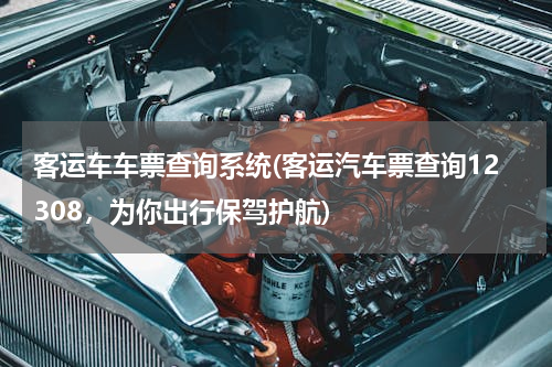 客运车车票查询系统(客运汽车票查询12308，为你出行保驾护航)
