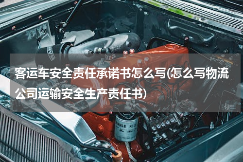 客运车安全责任承诺书怎么写(怎么写物流公司运输安全生产责任书)