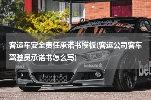 客运车安全责任承诺书模板(客运公司客车驾驶员承诺书怎么写)