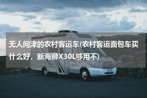 无人问津的农村客运车(农村客运面包车买什么好，新海狮X30L够用不)