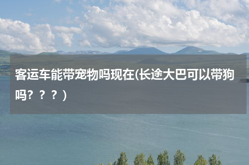 客运车能带宠物吗现在(长途大巴可以带狗吗？？？)